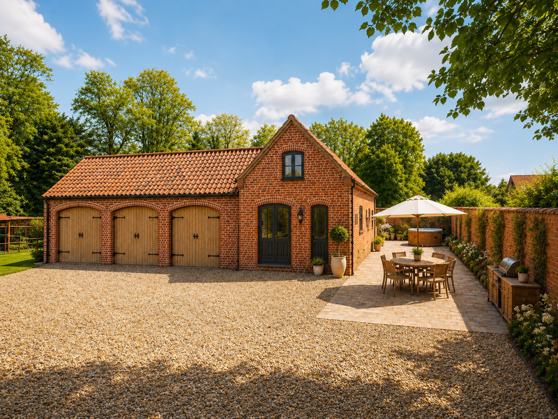 Exterior of The Coach House